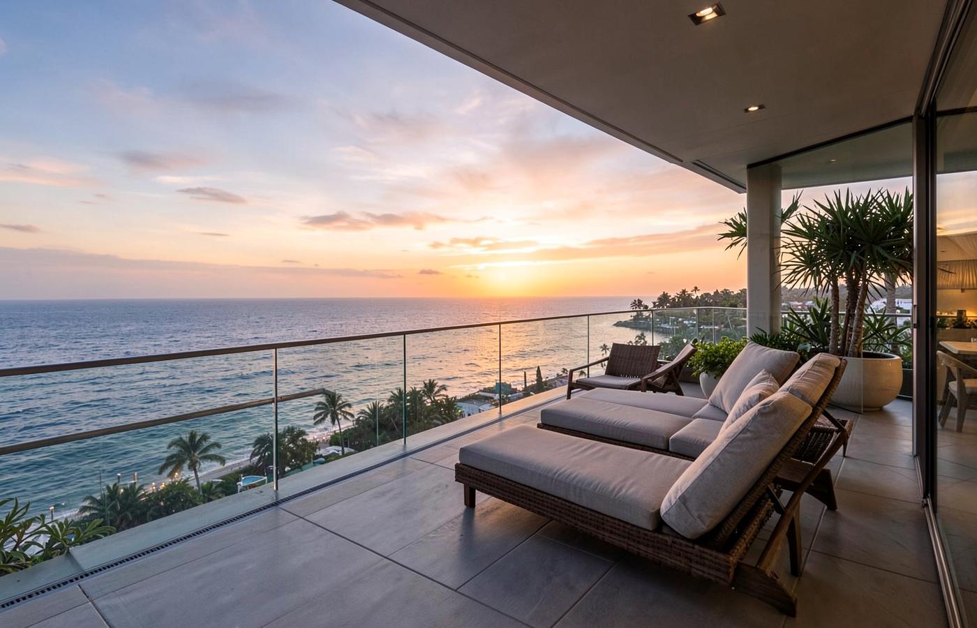 Penthouse vue océan