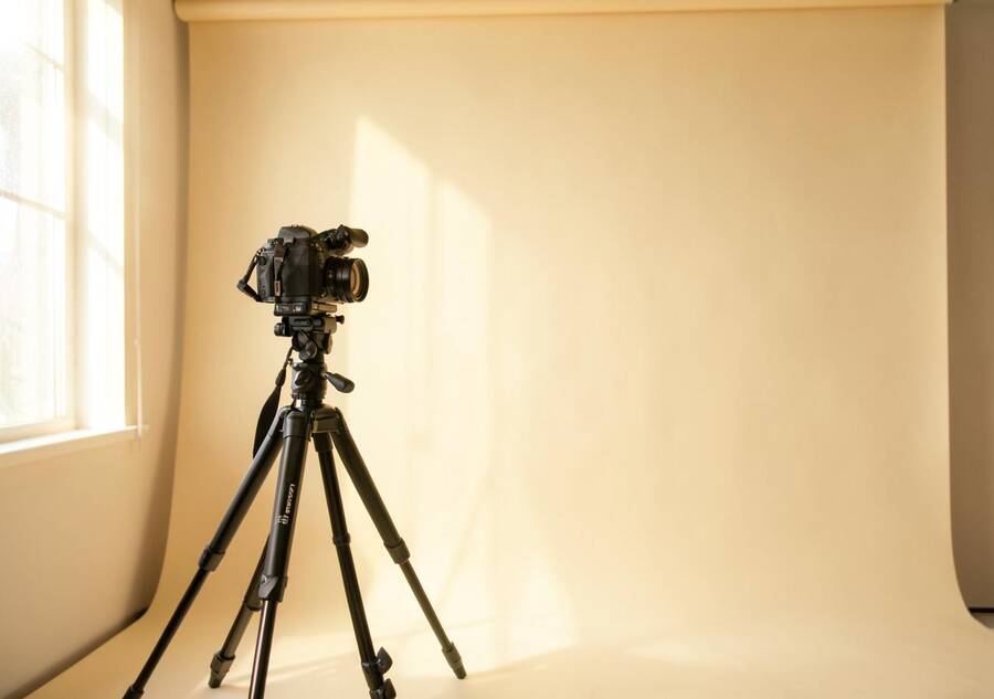 Modèle de site Studio Lumière pour photographe